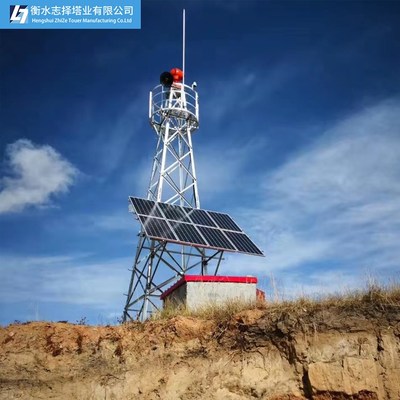 志择塔业 瞭望监控塔 石油信号监测塔 边境无人监控平台